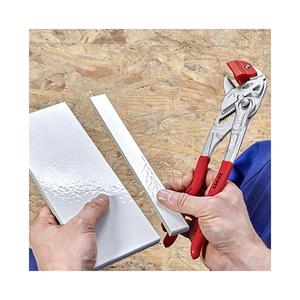 Pince à cisailler les carreaux Knipex chromée avec poignées plastifiées - Product Image 2