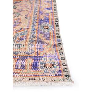 Tapis en laine noué à la main de grande taille, motif médaillon rouge et orange, pour salon, couloir rectangulaire - Pae-2919 - Product Image 4