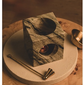 Festive Christmas Wholesale Square Tea Light Holder Creative Handmade Wedding Centerpieces Decor - Product Image 1