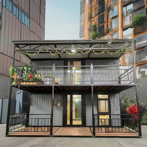 Sdoganamento casa prefabbricata a doppio strato espandibile casa Mobile piccolo ufficio a casa Mobile con porte <span class=keywords><strong>scorrevoli</strong></span> - Product Image 1