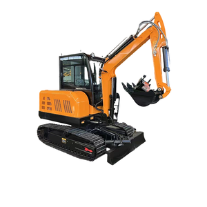 Mini retroexcavadora remolcable agrícola que ahorra mano de obra con accesorios - Product Image 4