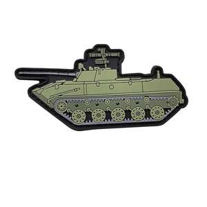 Nouvelle collection de patchs en caoutchouc PVC 3D pour vêtements, avec fermeture auto-agrippante, pour sac à dos et brassard - Product Image 1