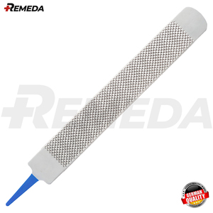 REMEDA Legend Râpe à sabot en acier inoxydable de 14 pouces avec manche en bois Instrument vétérinaire pour des conditions météorologiques humides - Product Image 3