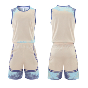 Vêtements de sport formation basket-ball uniforme haute qualité à manches courtes maillot et short ensemble personnalisé basket-ball uniforme - Product Image 1