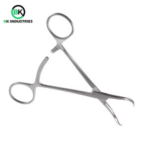 คีมผ่าตัดทางการแพทย์ เกรดสแตนเลส ได้รับการรับรองมาตรฐาน CE สำหรับการผ่าตัดทั่วไป ทำจากสแตนเลส สามารถฆ่าเชื้อได้ - Product Image 3