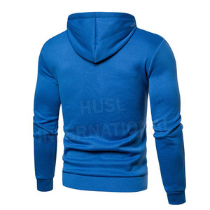 Sweat à capuche zippé intégral surdimensionné pour homme en mélange polyester/coton de haute qualité – Personnalisable pour l'hiver et l'été, léger et doux comme du molleton - Product Image 2