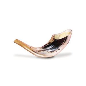 Shofar décoratif en corne de buffle - Utilisation en cuisine pour les fêtes, artisanal, durable, écologique, alliant beauté et valeur patrimoniale - Product Image 1