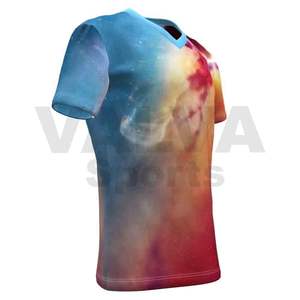 VALVA SPORTS Camisetas casuales de manga larga para hombre Nuevo estampado colorido Sublimación 100% algodón - Product Image 4