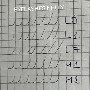 Nhu Y Volume russe cachemire 4D pour Extensions de cils naturels moelleux Long ventilateur facile vendeur coréen PBT - Product Image 4