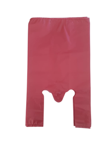 Bolsa de camiseta desechable biodegradable de alta calidad Envío rápido para embalaje de tienda minorista y de comestibles para almacenamiento - Product Image 3