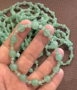 Natural Gemstone Green Aventurian Beads Best quality <b>Bracelet</b> Band From India - Product Image 1