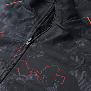 2025 hiver survêtement hommes 100% Polyester maternité solide respirant polaire résistant à la décoloration matériel Fitness entraînement unisexe - Product Image 4