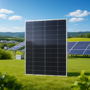 Panneau solaire monocristallin bifacial HJT de type N 600W demi-cellule PERC certifié TUV - Product Image 3