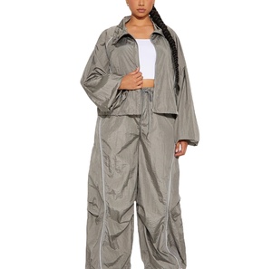 Chaqueta Cortavientos Ligera de Bajo Precio con Cremallera, Chándal para Mujer, Venta al por Mayor, Chándal de Nailon Impermeable Personalizado 2026 - Product Image 2