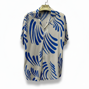 <b>Floral</b> <b>Mens</b> Short Sleeve <b>Shirt</b> Relaxed Fit Eco-Friendly Anti-UV Lightweight Fabric Stylish Summer Design Casual Wear - Product Image 3