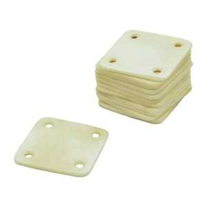 Tablettes de tissage en os polies et sculptées pour la décoration ou le souvenir de l'agate indienne - Product Image 1