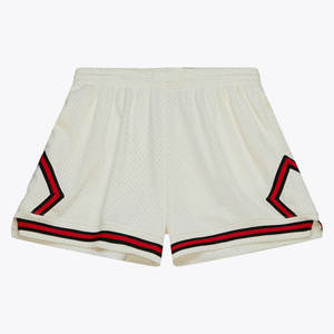 Pantalones cortos de baloncesto de malla de poliéster para deportes de verano personalizados para hombres 5 pulgadas bolsillo de sublimación High Street Mid Solid Gym Mesh Shorts - Product Image 5