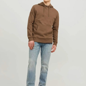 Sweat-shirt à capuche simple personnalisé, nouvelle arrivée, 100% coton respirant, toucher doux et coupe ample pour hommes et femmes - Product Image 6