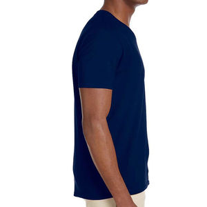Colección Verano 2026: Camiseta de Algodón Peinado 100% con Cuello Redondo y Estampado Personalizado para Hombre, Ajuste Holgado, Calidad Premium - Product Image 3