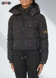 Veste coupe-vent pour homme 2025, hiver, toile personnalisée, col montant, doudoune, chaude, respirante, réversible, écologique - Product Image 3