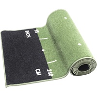 Mini pratique de golf d'intérieur portable mettant des tapis de sol d'entraînement pour le golf
