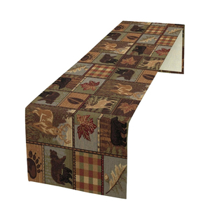 Nouveau chemin de table en coton imprimé floral brodé avec un design personnalisé, différentes couleurs, technique tissée - Product Image 6