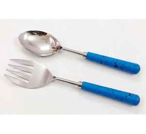 Fournisseur indien de cuillères en acier inoxydable de bonne qualité, cuillères de service ou à salade, ustensiles de cuisine pour la maison et les restaurants - Product Image 4