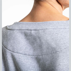 Top corto para mujer, sudaderas transpirables de secado rápido, sudaderas recortadas de gran tamaño para mujer, venta al por mayor, OEM transpirable - Product Image 6