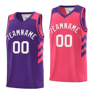 Camiseta de baloncesto juvenil de malla de poliéster roja de diseño personalizado conjunto de uniforme deportivo de calidad superior técnicas transpirables e impresas - Product Image 3