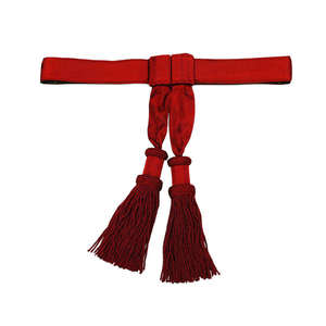 Ceinture de cérémonie de haute qualité, faite à la main, avec des glands en fil de bullion, vente en gros, ceinture de cérémonie en mylar avec sublimation - Product Image 6