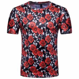 Camisetas de Punto Personalizadas de Alta Calidad para Hombre con Impresión por Transferencia de Calor, Logotipo Personalizado y Opciones de Tela en Venta - Product Image 4