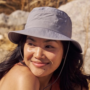 Nouvel Arrivage Chapeau Bob Unisexe Brodé Séchage Rapide Protection Solaire Uni Extérieur Été 100% Coton Pêche Chasse Safari - Product Image 3