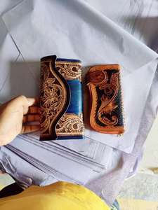 กระเป๋าหนังเครื่องมือทำมือสั่งทำในดีไซน์ตามสั่งเหมาะสำหรับการขายต่อโดยร้านเครื่องประดับหนังที่มีด้ามจับที่ดี - Product Image 4