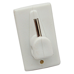 Gancio adesivo in plastica per Bris Bris White - Product Image 1