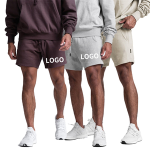 กางเกงขาสั้นผ้าวอร์สเตดสำหรับทุกเพศขายส่ง |   กางเกงขาสั้นวิ่งออกกำลังกายผู้ชายสไตล์วินเทจแบบสั่งทำพิเศษ แห้งเร็ว เหมาะสำหรับฤดูร้อน - Product Image 1