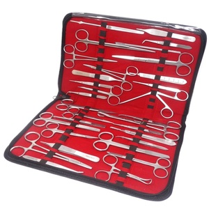 Conjunto quirúrgico básico de grado O.R, Kit de instrumentos quirúrgicos de cirugía menor de campo, Manual de acero inoxidable de calidad superior certificado CE - Product Image 6