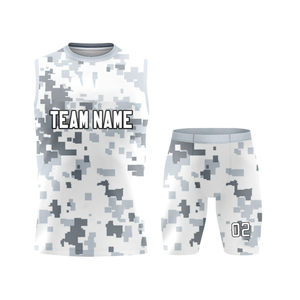 Uniforme de football avec drapeau personnalisé 7v7 pour adultes, short en jersey imprimé entièrement sublimé en polyester 100%, uniforme de football 7v7 - Product Image 3