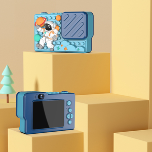 Yuniq 2025 Máy ảnh ống kính kép 1080P hoạt hình mới cho trẻ em chụp ảnh người mới bắt đầu từ 3-5 tuổi máy ảnh trẻ em 600mAh cho học sinh H8 - Product Image 4