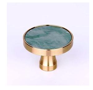 ลูกบิดหินอ่อนทรงกลมสีฟ้าขอบทองทำจากเรซินสีออกแบบได้ตามต้องการขนาดผลิตในอินเดีย - Product Image 6