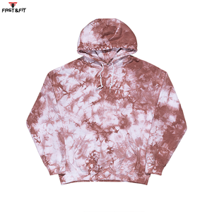 100% coton Polyester cravate teinture sweats à capuche pour femmes à manches longues Anti-boulochage respirant hiver cravate teinture conception à capuche - Product Image 5