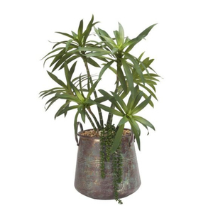 Jardinières en métal Décoration d'intérieur Plantes Pot Vintage Balcon Décor Jardinière pour les fournisseurs en gros à prix compétitif - Product Image 1