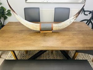 งานตกแต่งติดผนังรูปวัวเขาแข็งแบบพรีเมียม สำหรับการตกแต่งบ้านสไตล์ชนบทอย่างมีสไตล์  วัวเขาแข็งสำหรับตกแต่งผนังสำนักงาน - Product Image 5