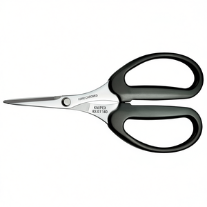 กรรไกรเคลือบโครเมียมของ Knipex สำหรับตัดเส้นใย KEVLAR ด้ามจับเคลือบพลาสติก ผลิตภัณฑ์กรรไกรและเครื่องตัด - Product Image 3