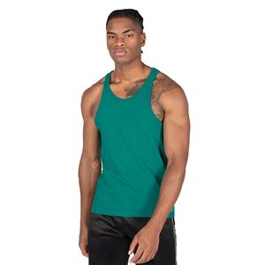 Wholesale Custom <b>Men's</b> Tank Tops 100% Cotton Breathable Fitness Sportswear Super Soft Anti-Pilling Sleeveless Top OEM Supply - Product Image 1