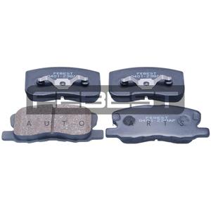 Set di pastiglie freno anteriori FEBEST (0401-Z39AF) - Product Image 1