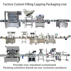 Mesin Pengemas Otomatis untuk Botol Cair 59 ML dan 100 ML, Termasuk Pengisian, Penutupan, dan Pelabelan Botol - Product Image 3