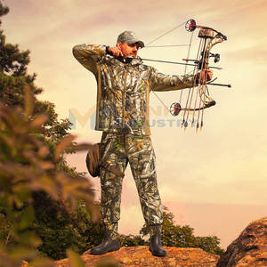 ชุดล่าสัตว์ลายพรางสำหรับบุรุษชุดล่าสัตว์กันน้ำน้ำหนักเบาสำหรับการผจญภัยในป่าแนวยุทธวิธีและการผจญภัยในป่า - Product Image 5