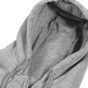 Sudadera con capucha y cremallera para hombre, transpirable, de invierno, de tejido técnico, alta calidad, bajo MOQ, más vendida - Product Image 6