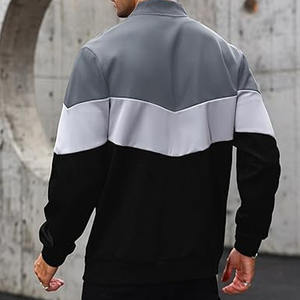 Varsity Jacket College Basketball Jackets Wholesale Clothing Custom Mens Waterproof Outdoor Casual Wear Soft Varsity - Product Image 3