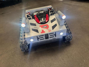 เครื่องตัดหญ้าแบบไร้สาย ควบคุมระยะไกล สำหรับงานอุตสาหกรรม ใช้เครื่องยนต์ดีเซล  สำหรับทุกสภาพพื้นผิว  ขาย - Product Image 2